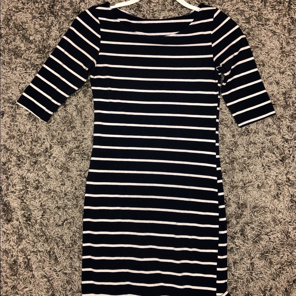 American Eagle striped bodycon dress
